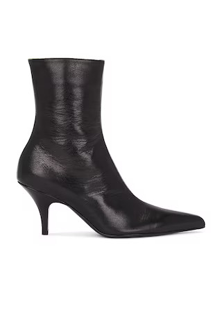 The Row Sling Bootie in BLACK | FWRD | FWRD 