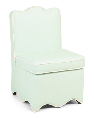 Scalloped Bottom Skirted Dining Chair | Kitchen & Dining Room | Marshalls | Marshalls