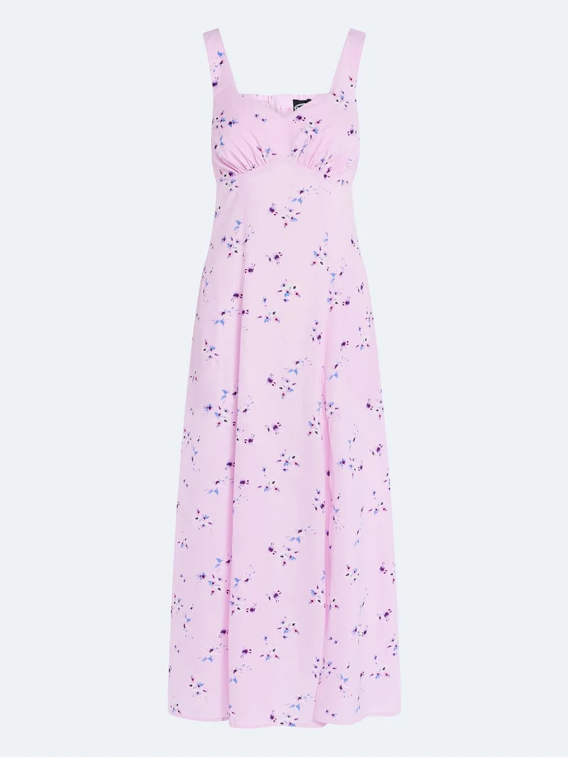 Scoop Women’s Side Slit Maxi Dress, Sizes XS-XXL | Walmart (US)