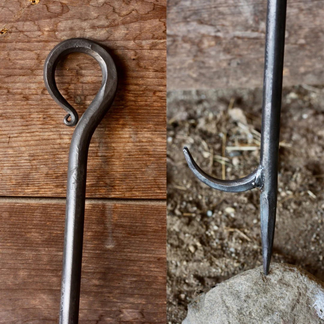 Heritage Fire Poker 34 Iron Fire Pit Fireplace - Etsy | Etsy (US)