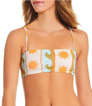Billabong Sunblind Tully Tube Top Swim Top & Low Tide Tie Side Cheeky Swim Bottom | Dillard's | Dillard's