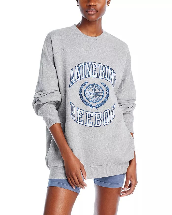 x Anine Bing Oversized Varsity Sweatshirt | Bloomingdale's (US)