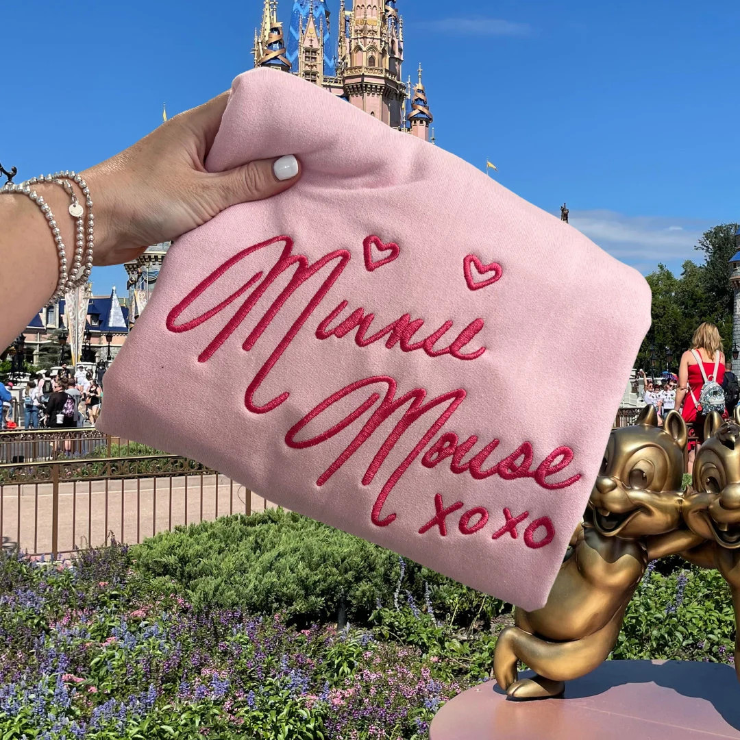 Disneyland Embroidered Sweater, Disneyland Sweatshirt, Disneyland Shirt, Disneyland Sweatshirt Wo... | Etsy (US)