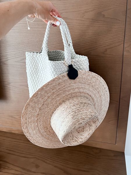 Weave bag that comes with a cute clutch. Hat clip and high quality sun hat

#LTKunder100 #LTKunder50 #LTKswim