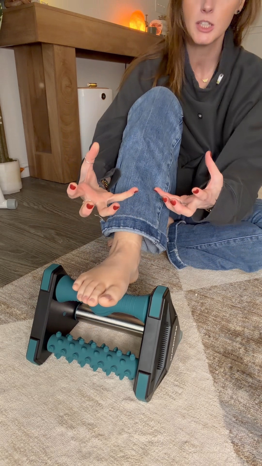 Roll your foot however you need to with one of these foot rollers! #Foot roller #footMassage #Massager ￼

#LTKselfcare #LTKSaleAlert #LTKActive
