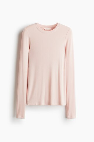 H & M - Langarmshirt - Rosa - Damen | H&M (DE, AT, CH, NL, FI)