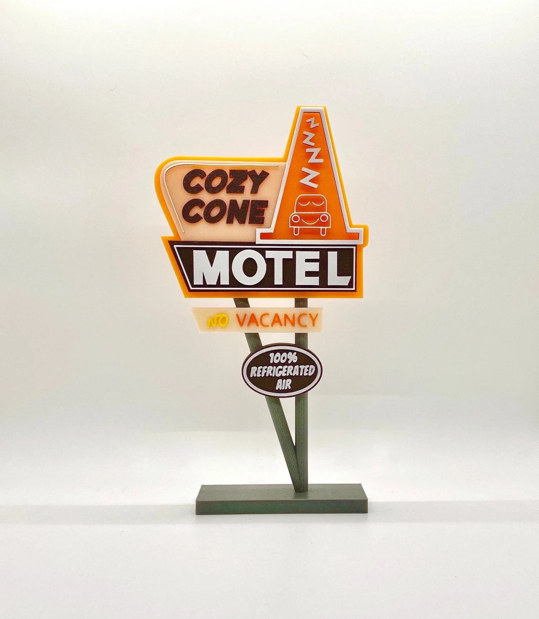 Cozy Cone Motel Inspired Cars Disneyland/Radiator Springs Disney Stand Up Sign!! | Etsy (US)