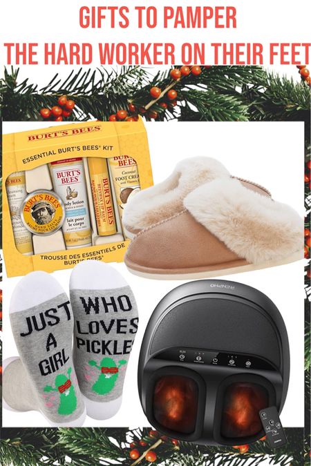 Gift idea for the important person in your life who’s on their feet all day #giftidea 

#LTKSeasonal #LTKsalealert #LTKGiftGuide