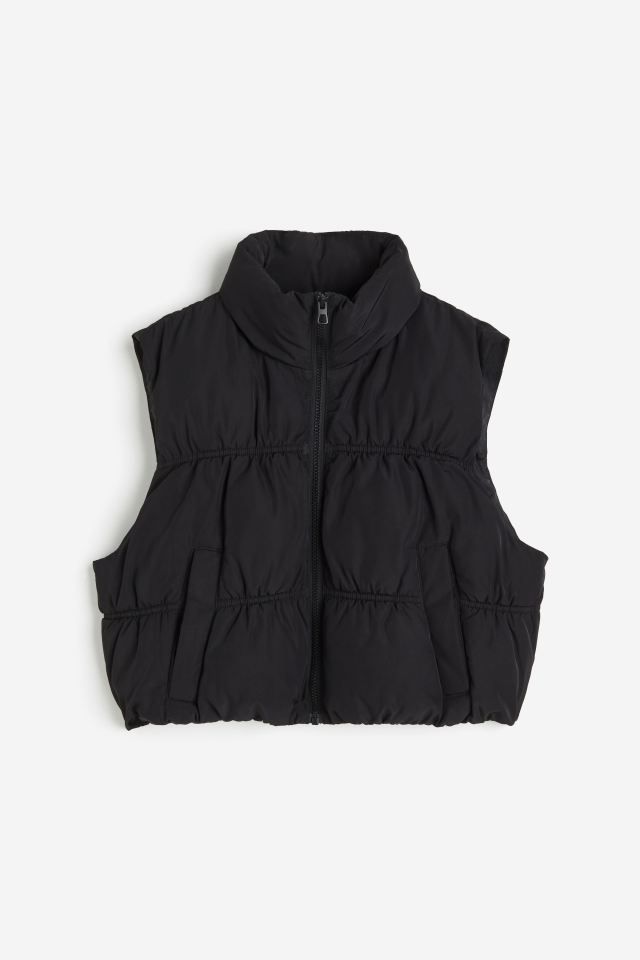 Puffer Vest - Black - Ladies | H&M US | H&M (US)