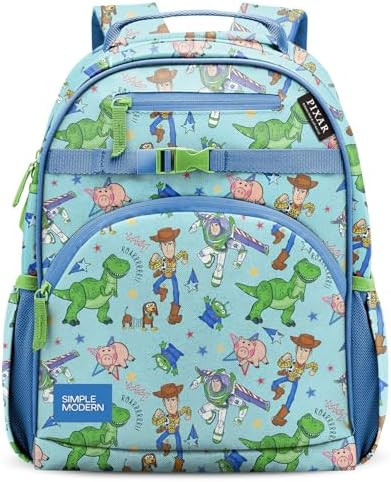 Simple Modern Medium Disney Pixar Toddler Backpack for School Girls and Boys | Kindergarten Eleme... | Amazon (US)