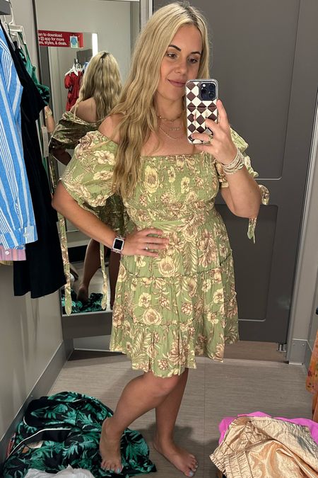 Looooved this dress from the new collection! The medium was snug but they didn’t have my normal large to try on. I think it runs TTS. 

#LTKSeasonal #LTKtravel #LTKcurves