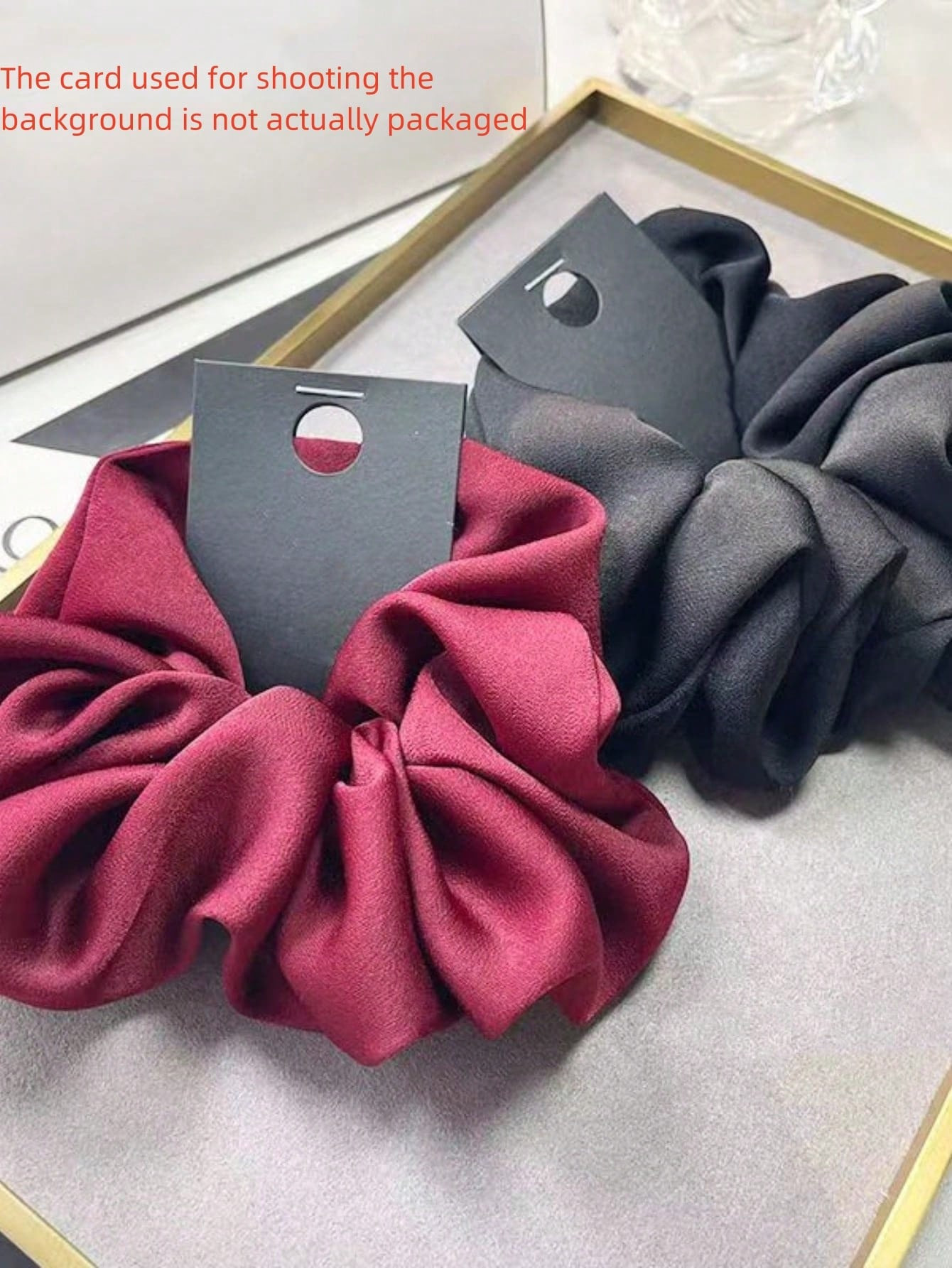 2 stuks Oversized Satijnen Franse Twist Haarknot Maker, Effen Kleur Casual Kerstmis | SHEIN