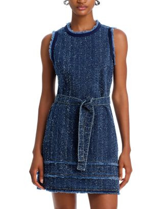 Cinq à Sept Mindie Bouclé Denim Dress  | Bloomingdale's Women | Bloomingdale's (US)