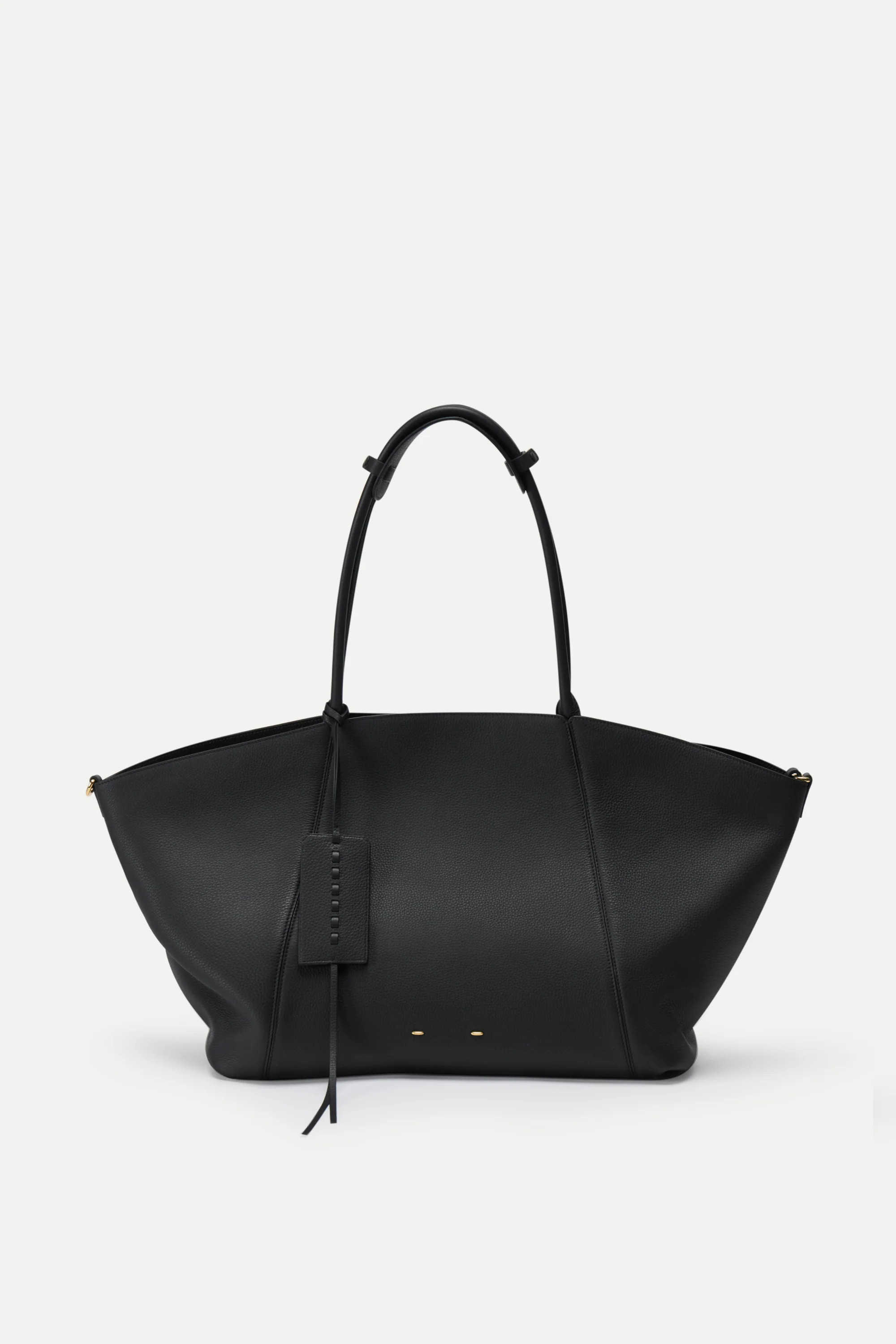 Brera Convertible Tote Bag Large in Full Grain Leather and Suede | Fabrique