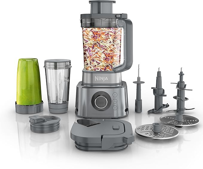 Ninja Blender & Food Processor Combo, Foodi Power Blender System for Smoothies, Bowls, Spreads & ... | Amazon (US)