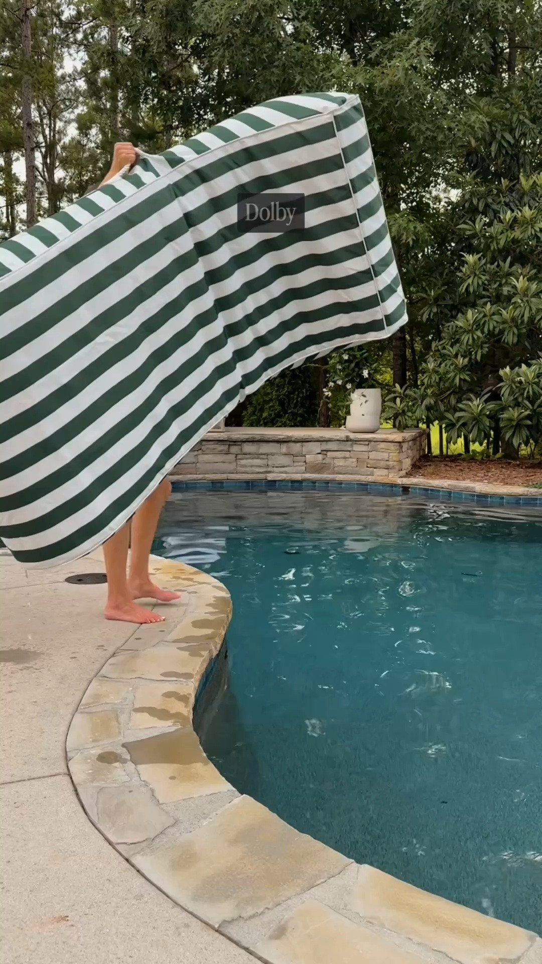 The cutest comfiest fabric covered pool float loungers

#LTKHome #LTKSeasonal
