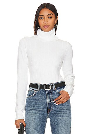 Yvette Sweater in White | Revolve Clothing (Global)