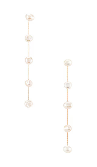 Pearl Dangle Earrings | Revolve Clothing (Global)