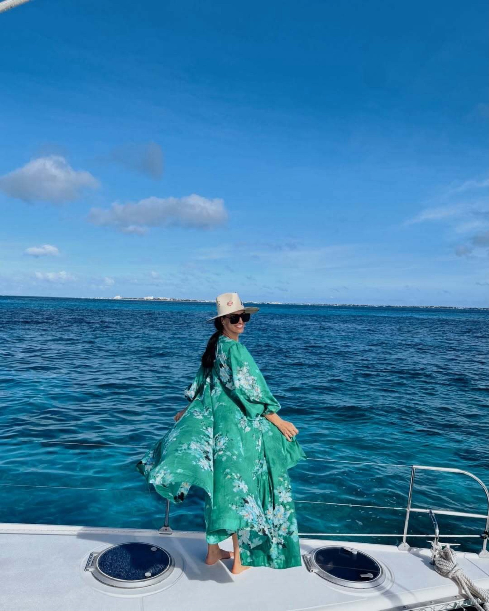 This Zimmermann Everly Floral Print Cotton Wrap Dress is giving all the dreamy, tropical vibes! 🌺☀️ The flowy silhouette and vibrant green floral print make it the perfect piece for a yacht day or beachside dinner. I love how it moves with the breeze—so chic and effortless! You can shop it now from Nordstrom and add a wide-brim hat and sunnies to complete the look. ✨ This dress is an absolute must-have for your next tropical getaway! #ZimmermannStyle #VacationWardrobe #FloralGoals #NordstromFinds


#LTKTravel #LTKSwim #LTKStyleTip