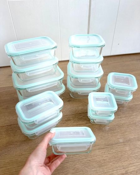 Freshness Sealed: Elevate Your Pantry Organization with Our Airtight Glass Food Storage Containers. 🍲🌿 Keep your ingredients at their best with these sleek and reliable containers. A perfect blend of style and functionality for a well-organized kitchen. #PantryPerfection #FoodStorageEssentials

