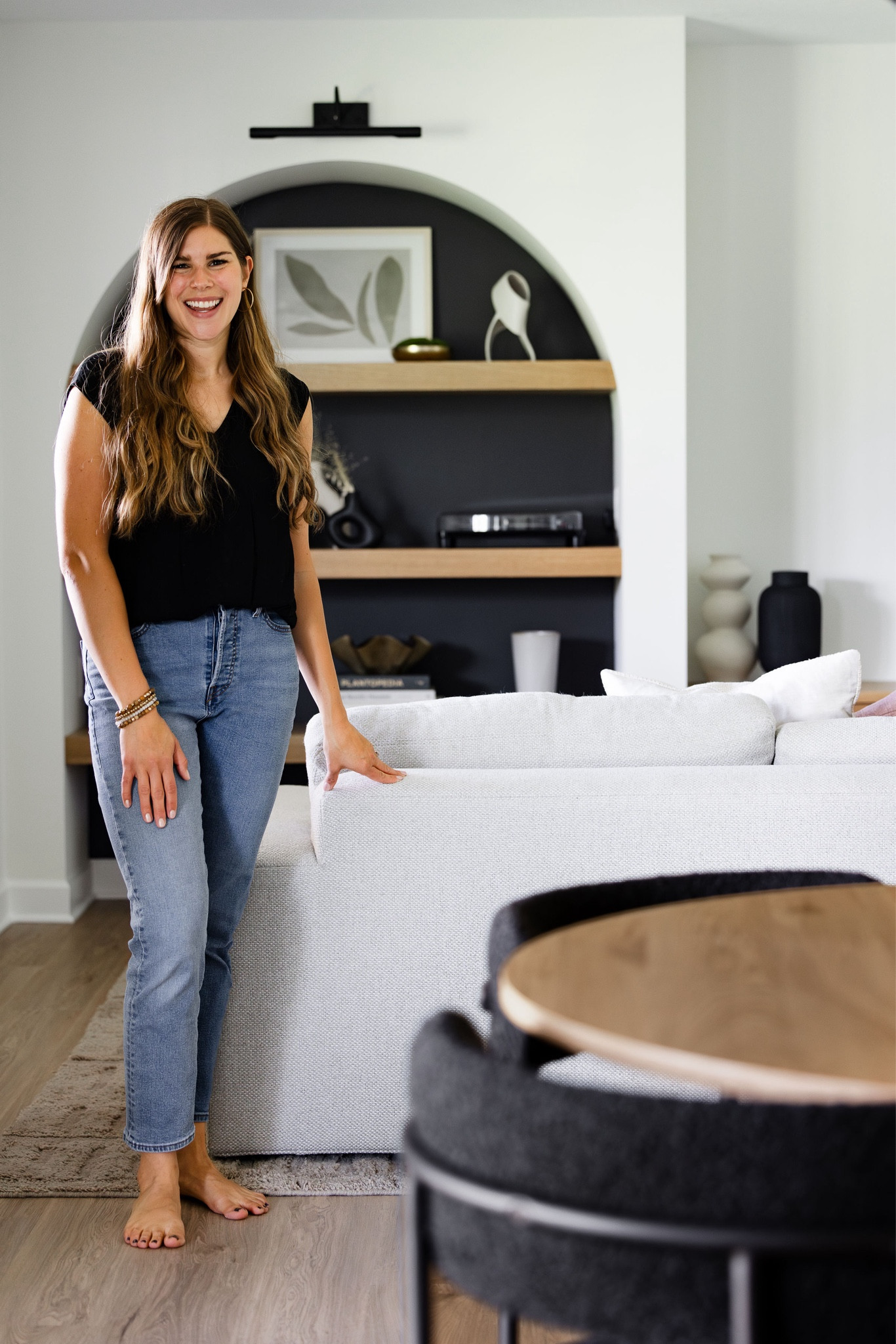 Target Decor for Basement Shelves - Scandinavian Industrial designed by Willaby Way

#LTKHome