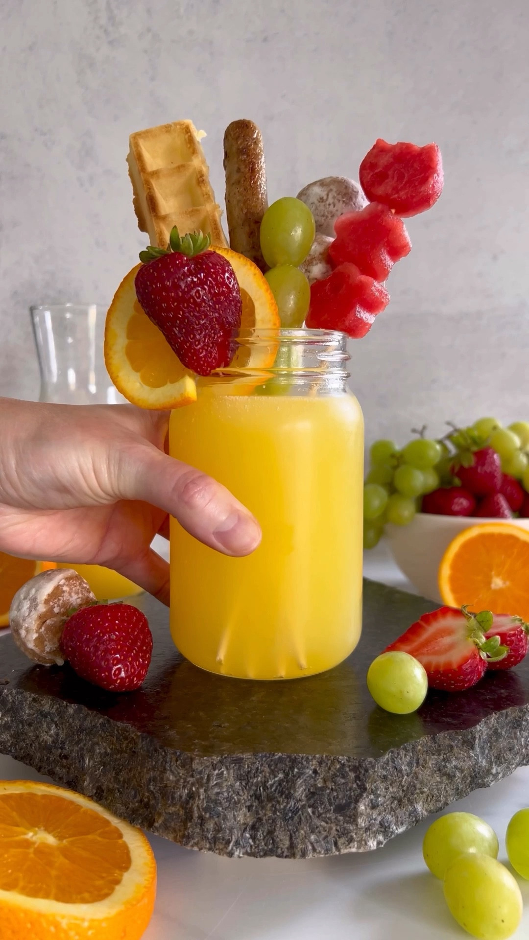 Make this stacked mimosa for your next brunch!

#LTKParties #LTKSeasonal #LTKSummerEdit