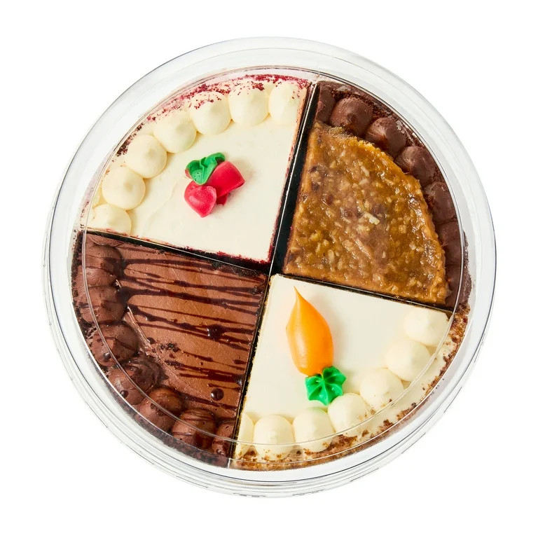 Freshness Guaranteed 8"-Inch Variety Cake, Carrot Cake, German Chocolate, Chocolate and Red Velve... | Walmart (US)
