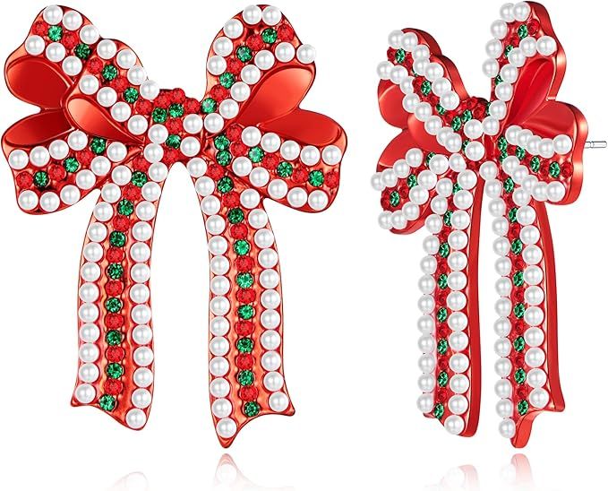 ENSKEFEN Christmas Earrings for Women Dangle Lantern Statement Dangle Earrings for Women Girls Ho... | Amazon (US)