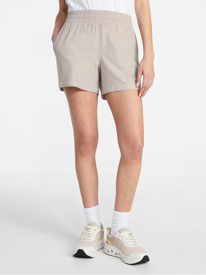 Athletic Works Women's and Women’s Plus ButterCore Soft Performance Gym Shorts, Available in 1,... | Walmart (US)