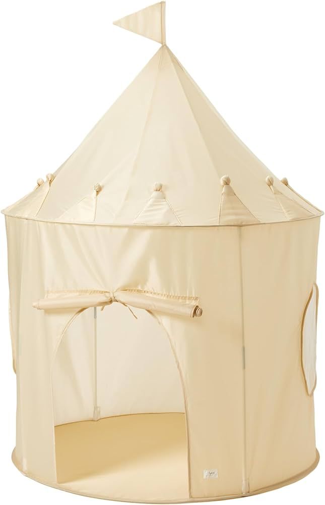 3 Sprouts Kids Play Tent Playhouse Castle with Recycled Fabric for Indoor and Outdoor Games in Be... | Amazon (US)