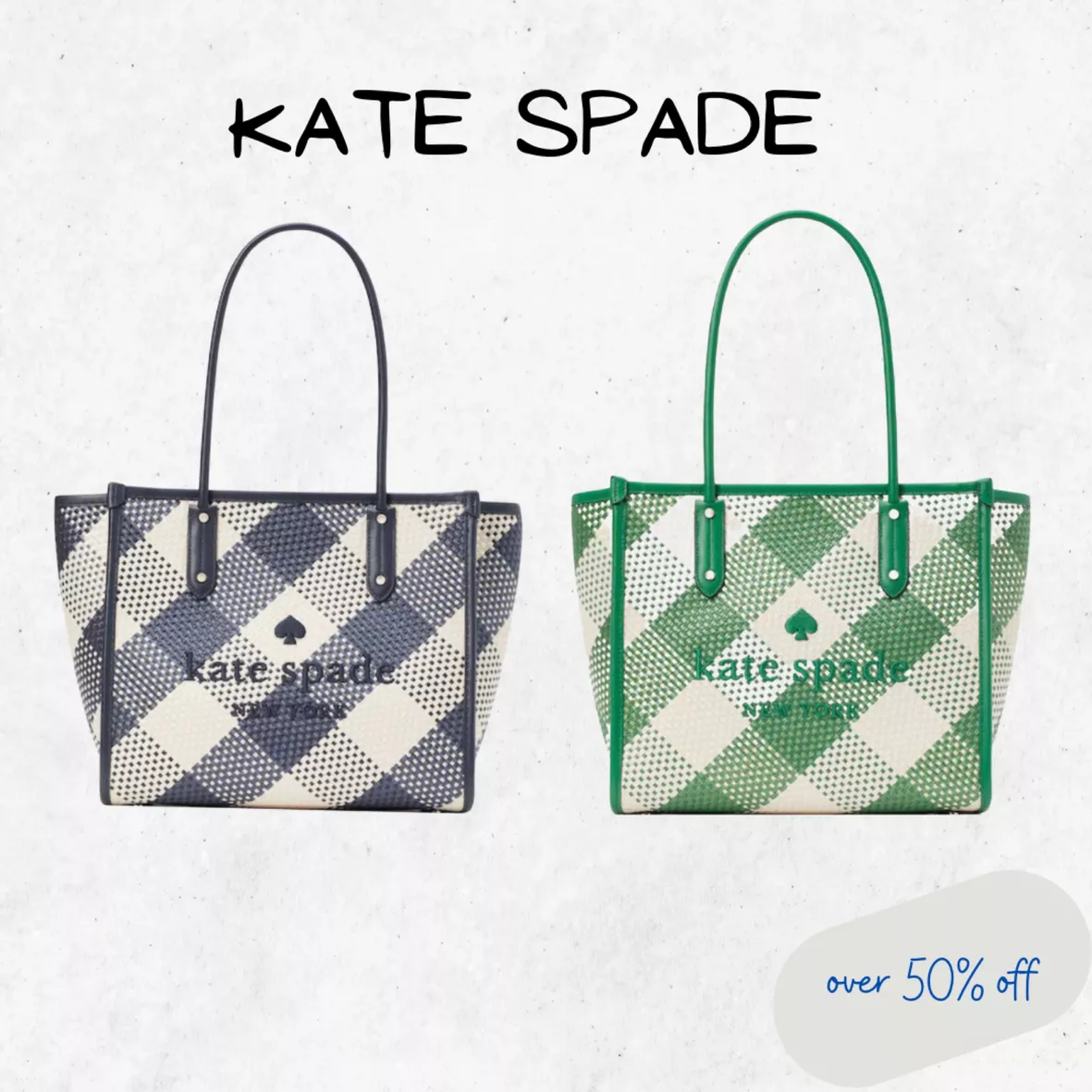 Kate Spade Ella Gingham Tote