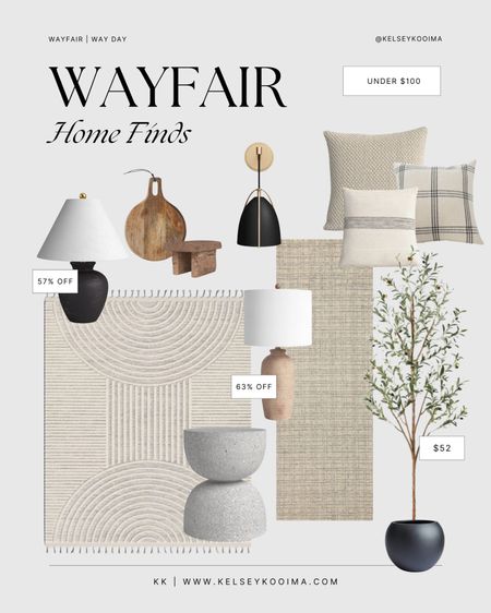 Wayfair home sales! 

#LTKSaleAlert #LTKxWayDay #LTKFindsUnder100