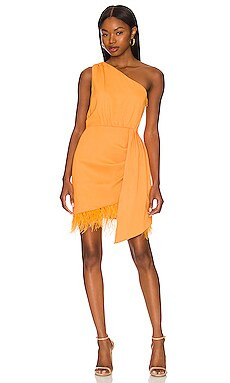 SAYLOR Audrie Dress in Marigold from Revolve.com | Revolve Clothing (Global)