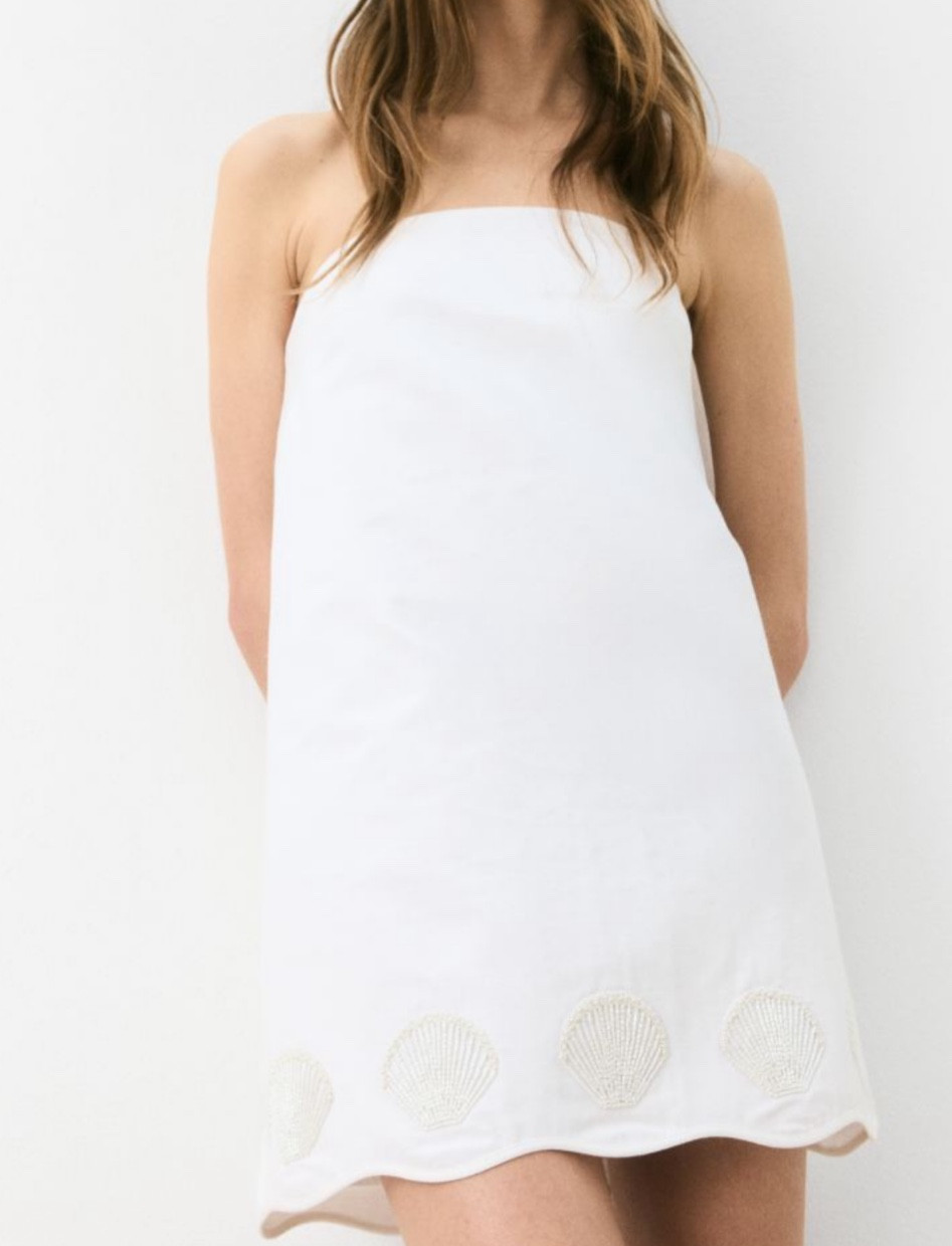 this dress is a a coastal bride dream! 

#LTKSeasonal #LTKSummerEdit #LTKFindsUnder100