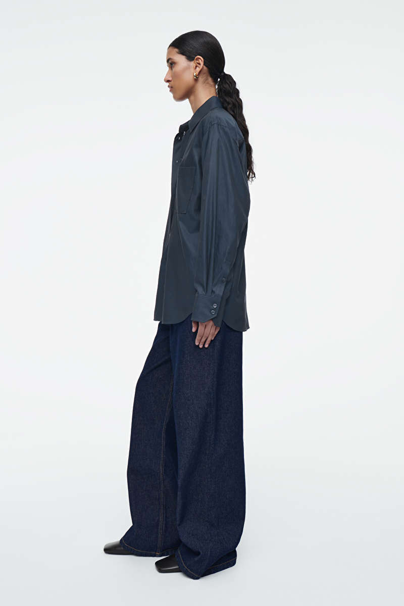OVERSIZED TWILL SHIRT | COS (US)