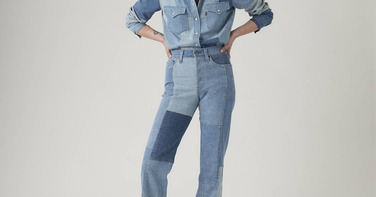 Wedgie Bootcut Patchwork Women's Jeans | Levi's US