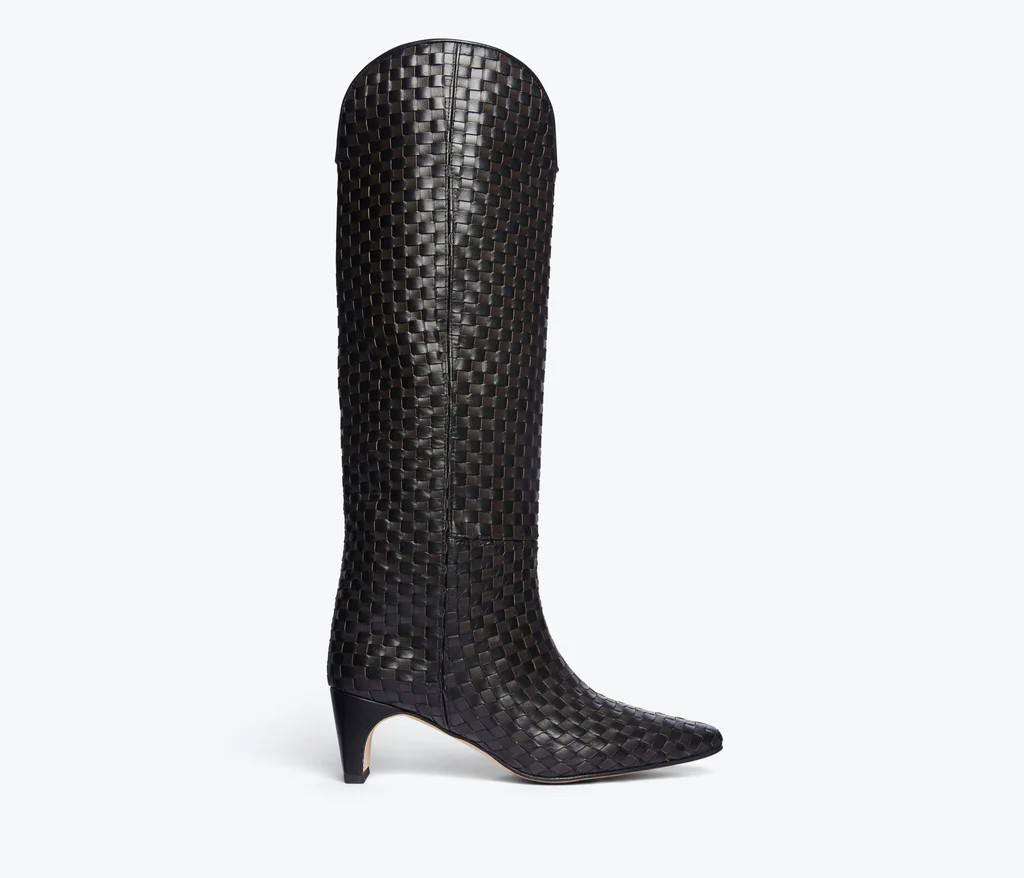 LENNOX WOVEN TALL BOOT | Frēda Salvador