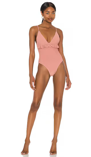 Hazel One Piece in Blush | Revolve Clothing (Global)