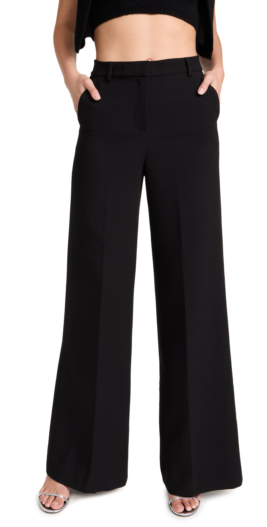 L'AGENCE Pilar Wide Leg Pants | SHOPBOP | Shopbop