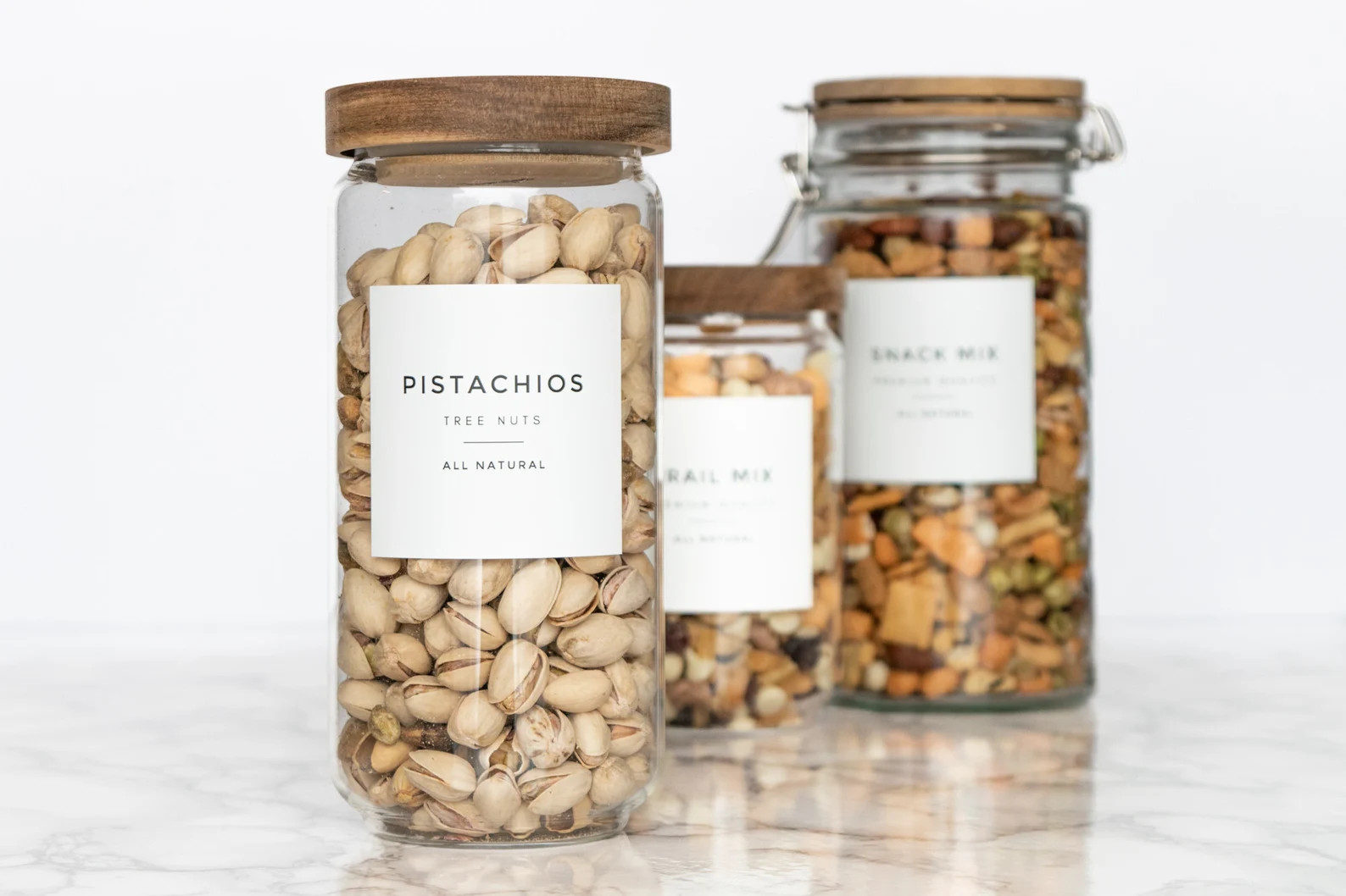 Modern Pantry Labels • Water and Oil Resistant • Personalization Available • by Paper & Pea... | Etsy (US)