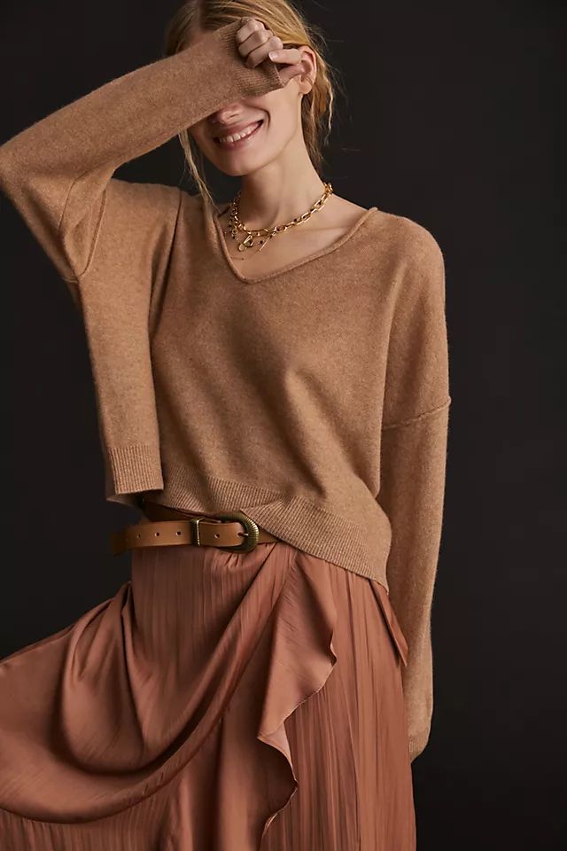 Pilcro Valani Cashmere Sweater | Anthropologie (US)