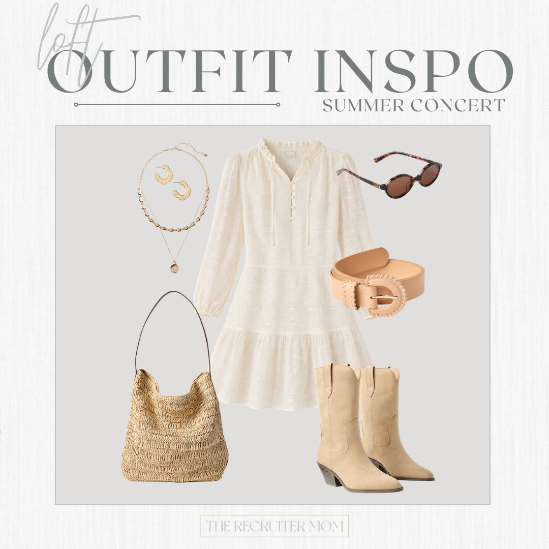 Cream long-sleeve eyelet + tan western boots. Made for summer concert season — the belt is what makes it.
 

 

#LTKFestival #LTKSeasonal #LTKMidsize