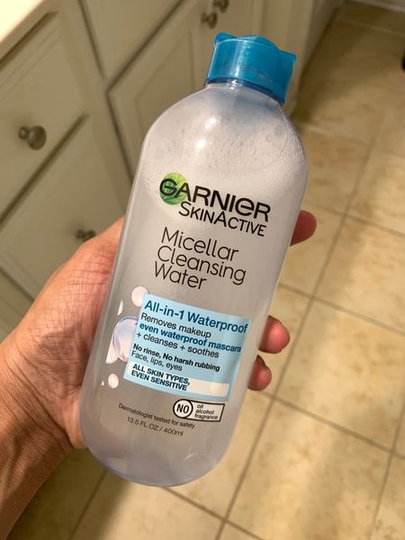 My favorite product to use to remove my makeup! The Micellar Cleansing Water removes my makeup with ease!💧

Target | Beauty | SkinCare | SkinCare Routine 

#LTKbeauty