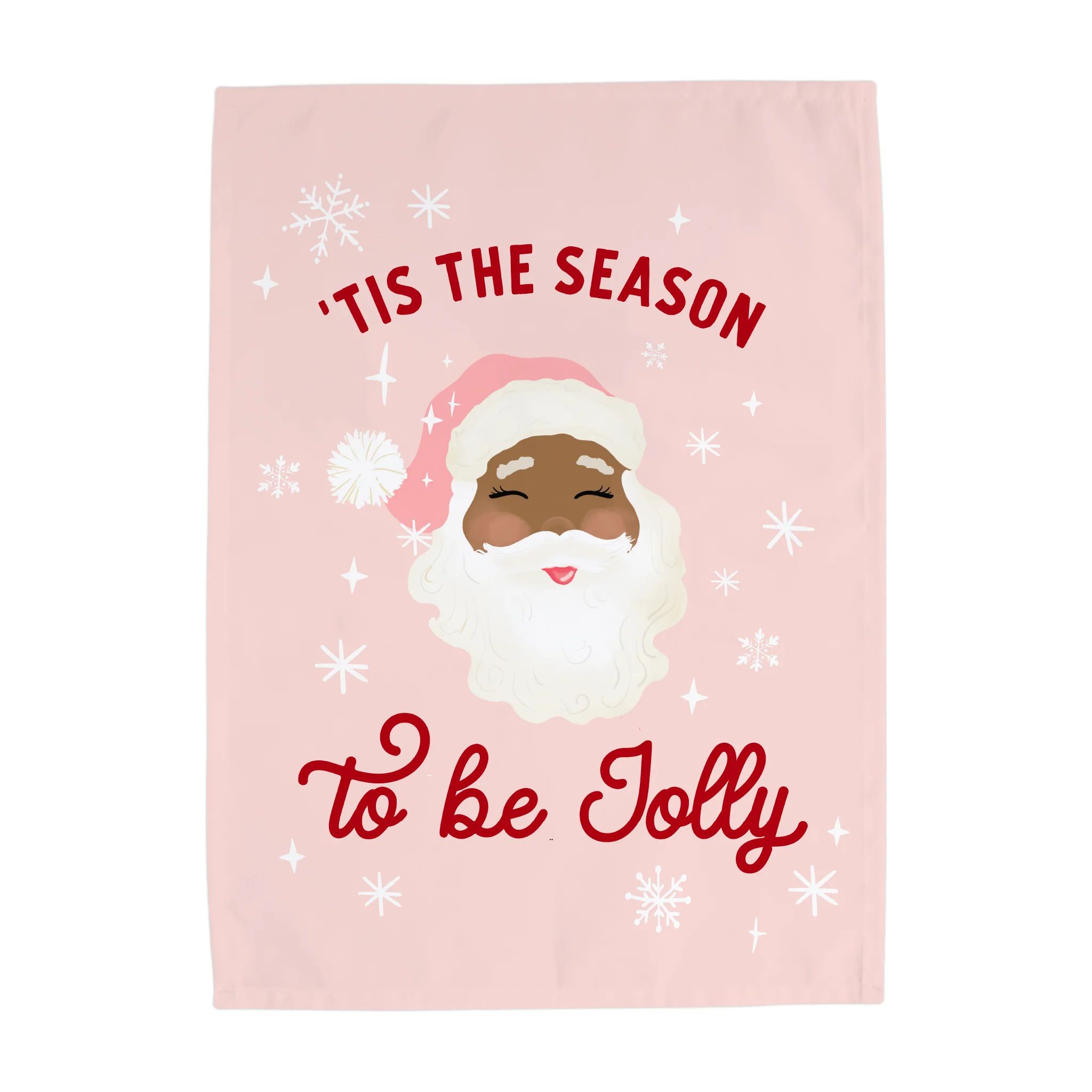 {Pink} Tis the Season to be Jolly Banner | Hunny Prints