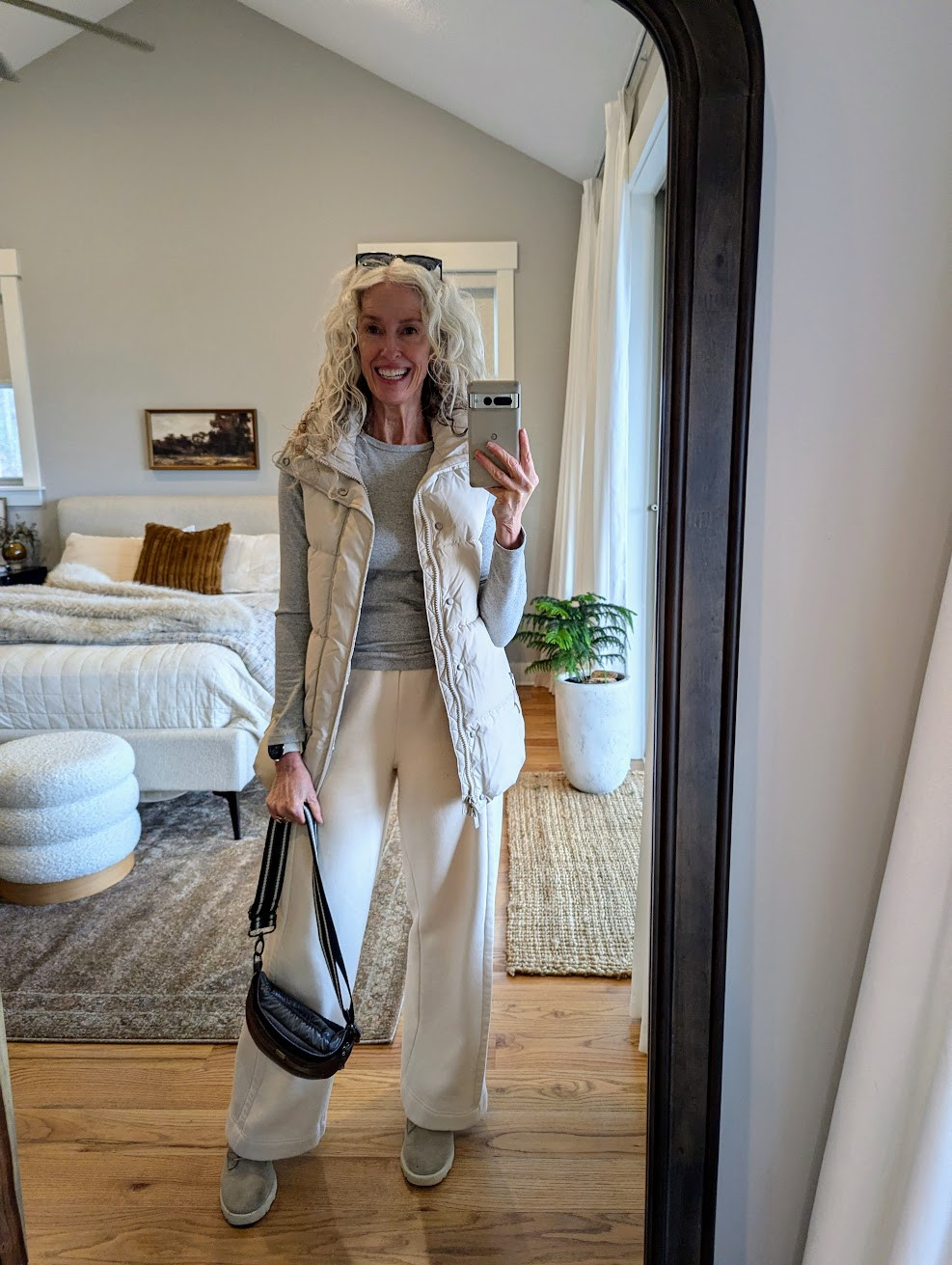 beige and grey!
#fashionover60 #over60
#over50 

 #LTKootd #LTKOver40 #LTKFindsUnder50