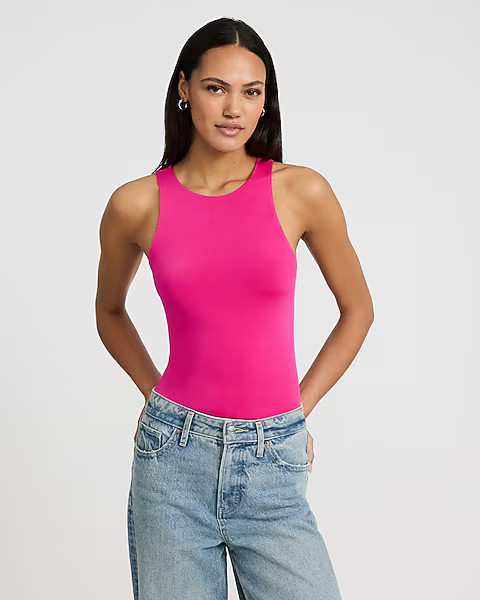 Body Contour Compression High Neck Bodysuit | Express