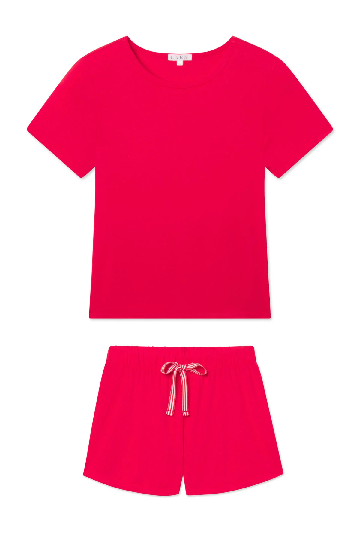 DreamModal™ Ribbon Shorts Set in Ski Patrol | Lake Pajamas