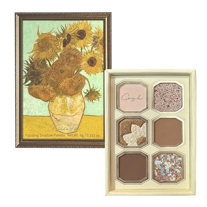 Painting Shadow Palette 11 Sunflowers, Eyeshadow Palette, Warm Deep, Cruelty-Free, Smudge-Proof, ... | Amazon (US)