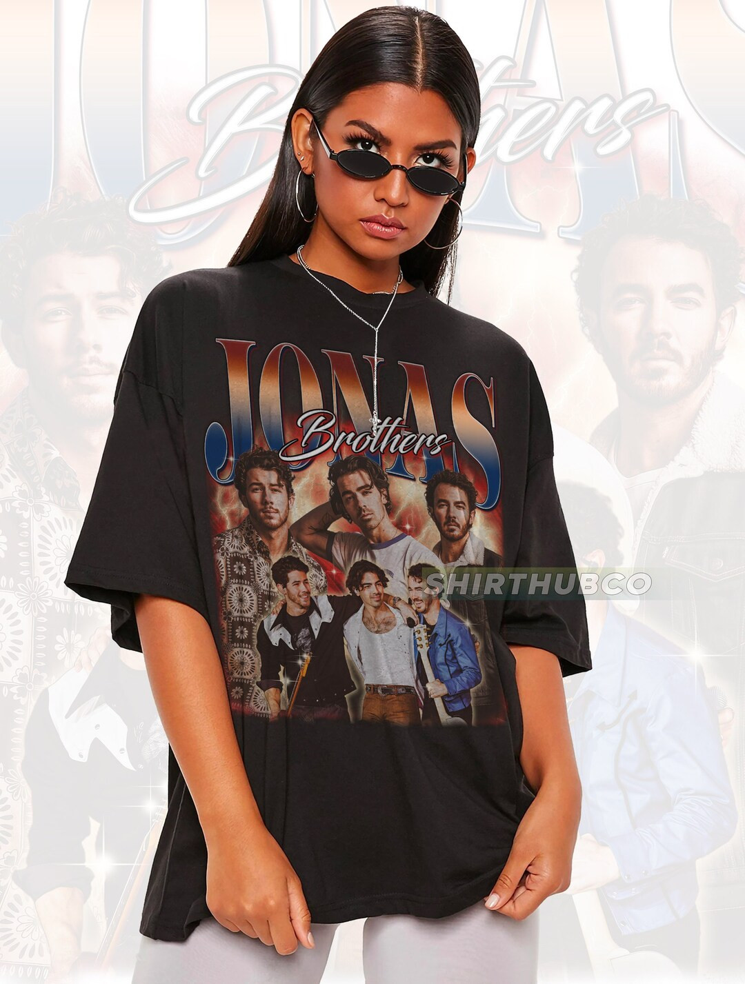 JONAS BROTHER Vintage Shirt Joe Jonas Homage Tshirt Joe - Etsy | Etsy (US)