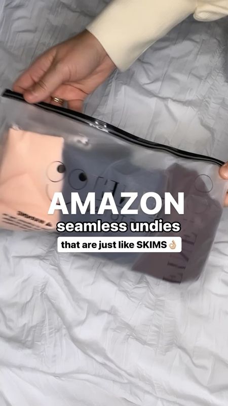 Amazon full coverage seamless undies! #amazonbasics #amazonfinds 

#LTKfindsunder50 #LTKsalealert